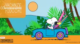 Snoopy - Immagine ufficiale campagna vacanze con i fiocchi